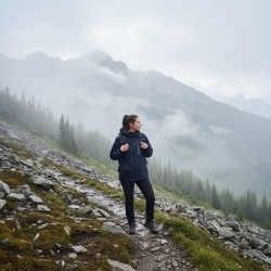 Waterproof Windbreaker Large Classic Navy Core365