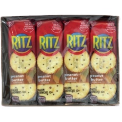 Ritz Peanut Butter Crackers 8 x 38g. Packs