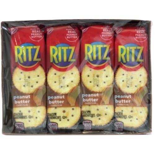 Ritz Peanut Butter Crackers 8 x 38g. Packs