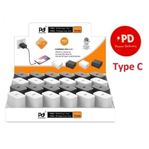 Wall Charger USB C 18W PDI