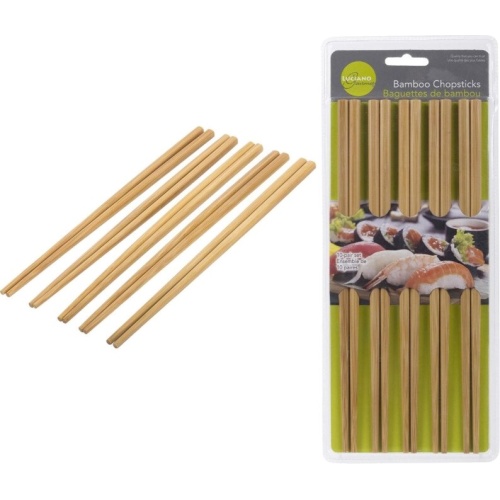 Chopsticks Bamboo 10 Pairs Luciano Gourmet
