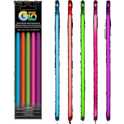 Glow Stick 5pk Ass't colours Neon Glo