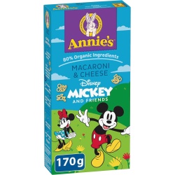Mickey And Friends Macaroni & Cheese 170g. Annie's