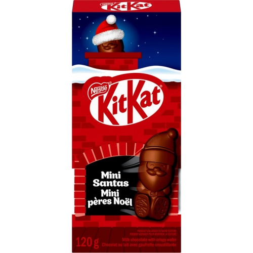 Kit Kat Mini Santas 120g. Nestle