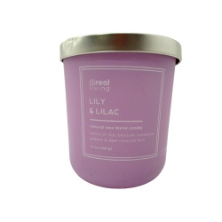 Jar Candle 12oz. Lily & Lilac Real Living