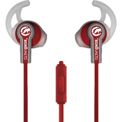 Fuse Sport Earbuds w/Inline Microphone Red Eacko Unltd