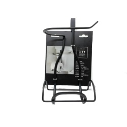 Toilet paper hollder - over the tank black