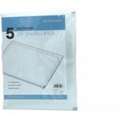 1 Expansion Zip Envelopes 5pk. Pendaflex"