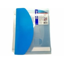 Folder w/4 Sliding Pockets Holds 75 Sheets Oxford