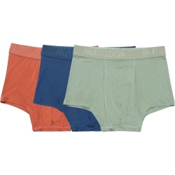 Trunks Men's Boxers 3pk. Medium Assorted Colours Fruit Of The Loom