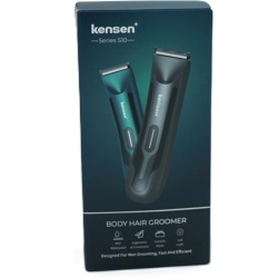 Body Hair Groomer Rechargeable Waterproof w/Case Kensen Series S10