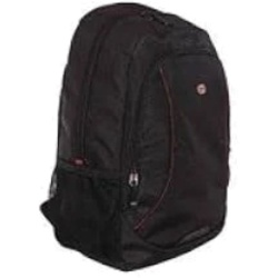 Laptop Backpack 16 Eros Black w/Mesh Bottle Holders Gino Ferrari"