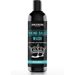 Ball Wash w/Vitamin B-5 & Activated Charcoal 296mL Viking Revolution Men's Care