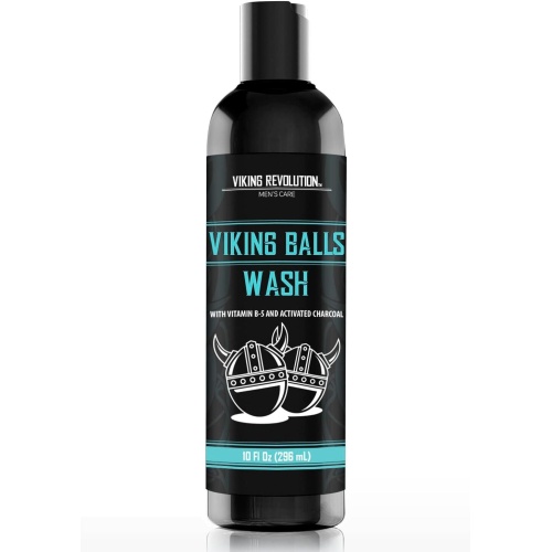 Ball Wash w/Vitamin B-5 & Activated Charcoal 296mL Viking Revolution Men's Care