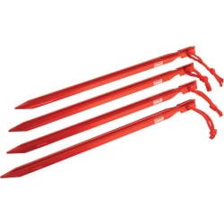 Aluminum Tent Stakes 9 4pk. Coleman or B/U .99each"