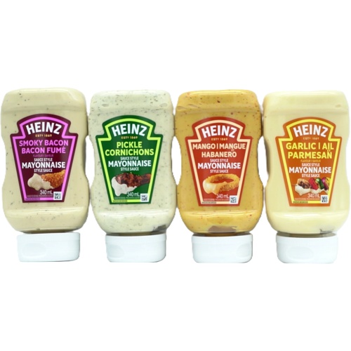 Heinz Mayonnaise 340mL Assorted Flavours (or 3/$4.99)