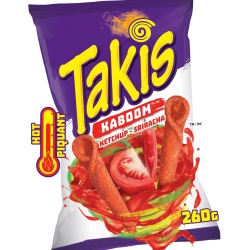 Takis Kaboom Ketchup Sriracha 260g.