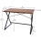 21 Stories Working Desk Matte Black/Walnut CB Home 45” x 24.25” x 30-5/8”
