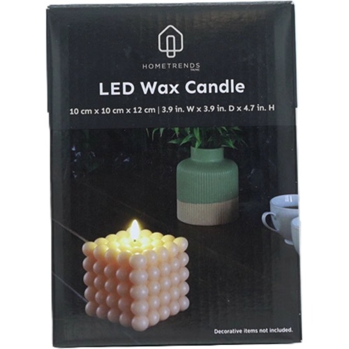 LED Wax Candle 3.9 x 3.9