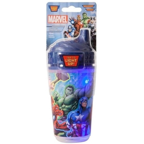 Light Up Sipper Cup Blue Marvel 10oz. (or 2/$9.99)