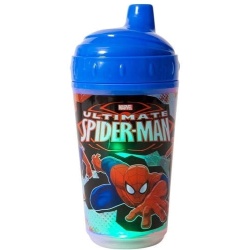 Light Up Sipper Cup Blue Spiderman 10oz. (or 2/$9.99)