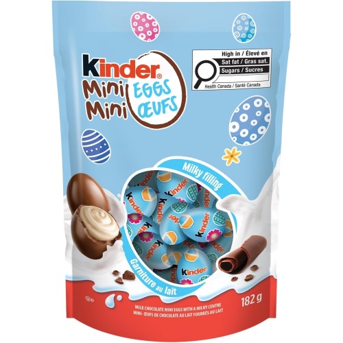 Kinder Mini Eggs 182g. Milky Filling