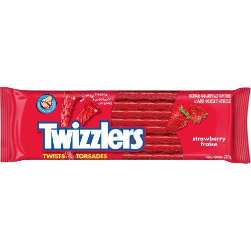 Twizzlers Twists Strawberry Candy 227g.