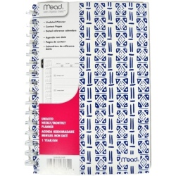 Planner Undated 6 x 8.5" 1 Year Mead"