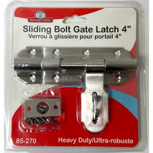Sliding Bolt Gate Latch 4 Heavy Duty