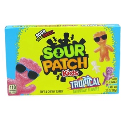 Sour Patch Kids Soft & Chewy Tropical Flavor 99g.