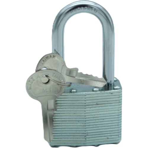 Padlock 44mm Long Shackle w/2 Keys