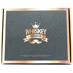 Electric Whiskey Smoker Set w/2 Ice Ball Molds & Glasses