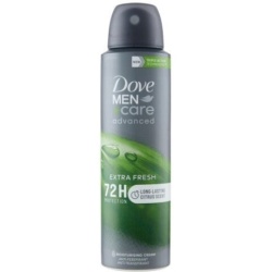 Dove Body Spray 150ml Anti-perspirant Men Advcare Extrafresh