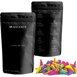 Incense Cones 100pk. 220g. Assorted Inscents