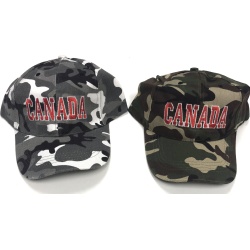 Ball Cap Camo-canada Des.