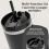 Streeterville Tumbler 32oz. Licorice Black Contigo (Or 2/$21.99)