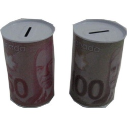 Piggy Bank Dollar Prnt Small