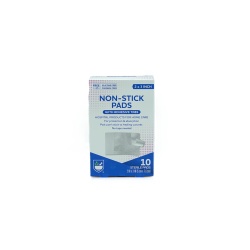 Non-Stick Pads w/Adhesive Tabs 2 x 3" 10pk. Rite Aid"
