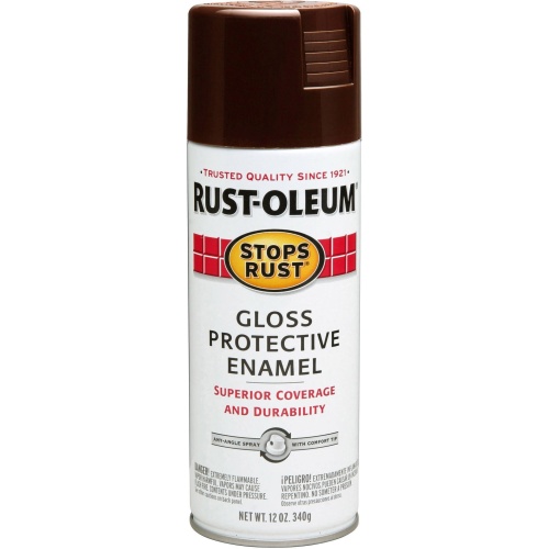 Rust-oleum Spray Paint Gloss Kona Brown 340g.