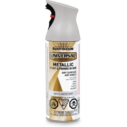 Rust-oleum Spray Paint Matte Metallic Arctic Gray 312g.