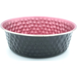 32oz. Stainless Steel Pebble Dish Red