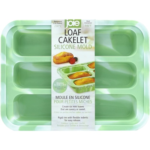 Loaf Cakelet Silicone Mold 8 x 10.82