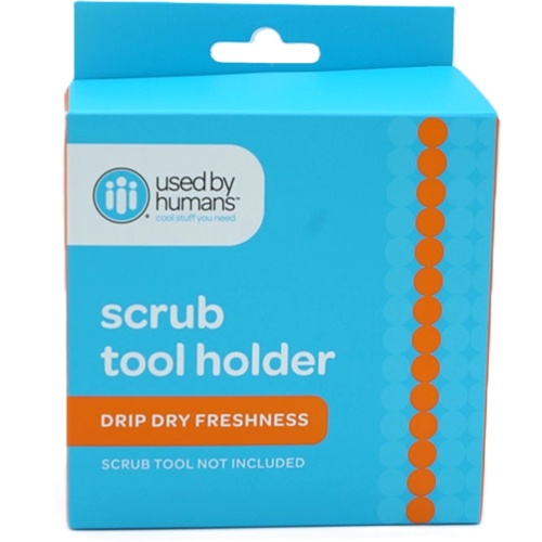 Scrub Tool Holder Drip Dry Freshness Used By Humans