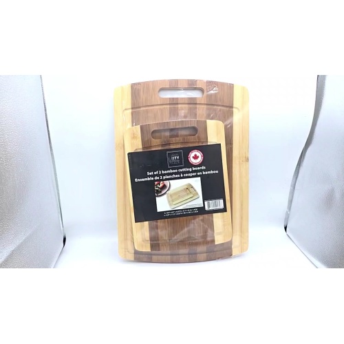 Cutting Board Set Bamboo 2Pc ITY