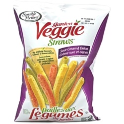 Garden Veggie Straws Sour Cream & Onion Sensible Portions
