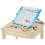 Wooden Double Sided Tabletop Easel w/Chalk, Magnets, Marker & Paper Roll Melissa & Doug
