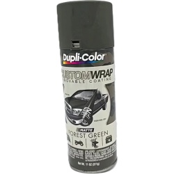 Dupli-color Custom Wrap Matte Forest Green 311g. Removable Coating
