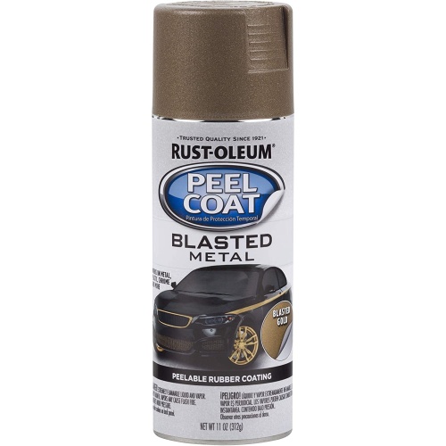 Rust-oleum Peel Coat Blasted Gold 312g. Peelable Rubber Coating
