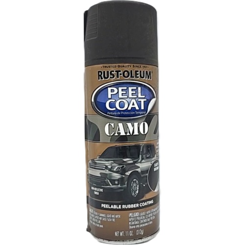 Rust-oleum Peel Coat Camo Earth Brown 312g. Peelable Rubber Coating