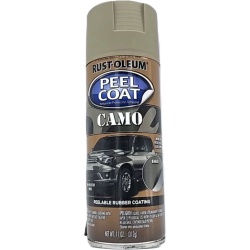 Rust-oleum Peel Coat Camo Khaki 312g. Peelable Rubber Coating